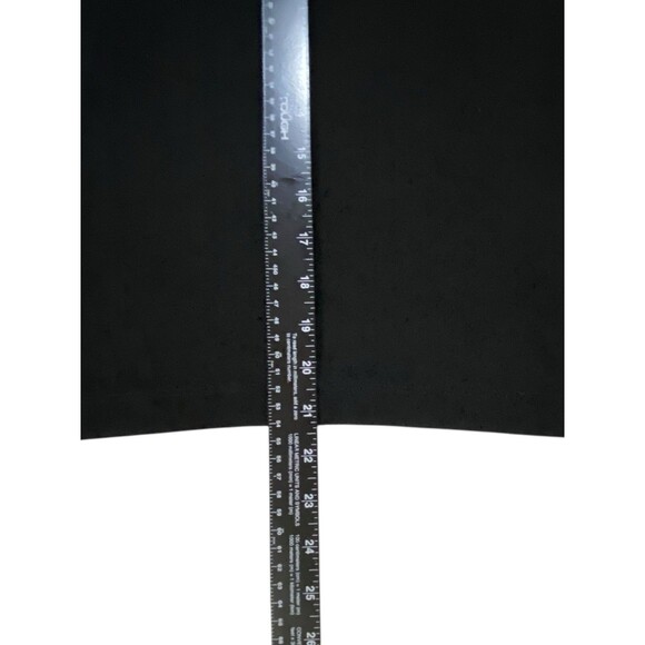 Chicos Travelers Womens Tunic Top Size 2 (US L/12) Black Stretch Blouse 3/4 Slv - Picture 5 of 11